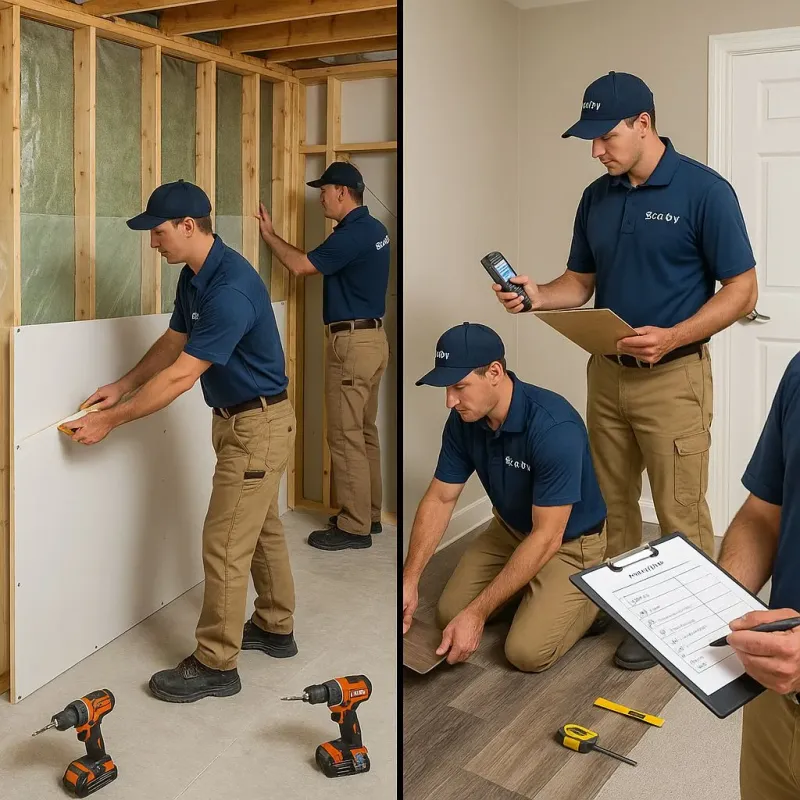 Repairs and Reconstruction process in Syosset, NY